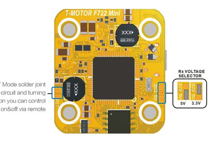 T-Motor F7 Mini Flight Controller (HD +OSD +VTX Switch)