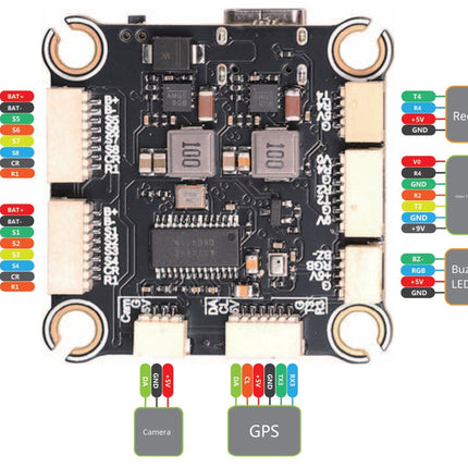 Betaflight F722 Flight Control System 3-8S