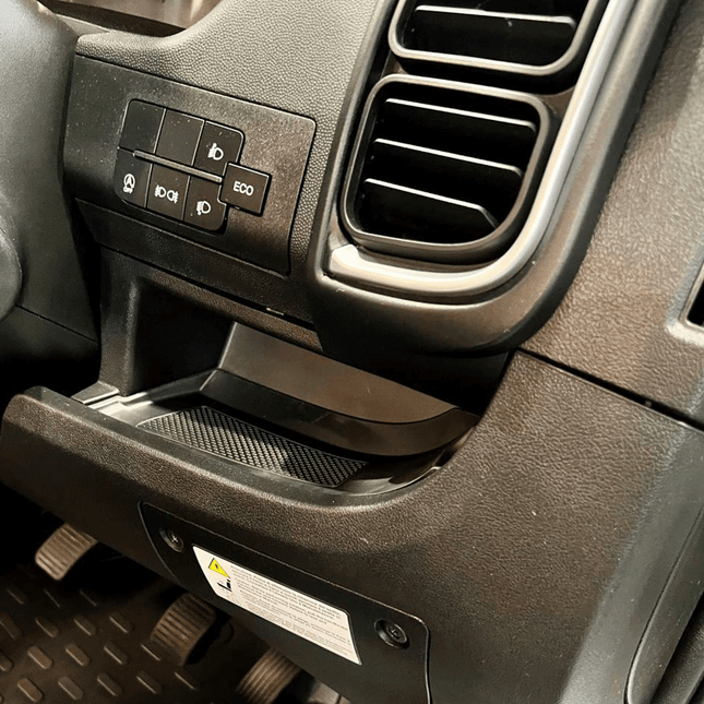 Citroen Relay motorhome, campervan race home Lower New Dashboard Rubber Inserts/Mats Black RHD