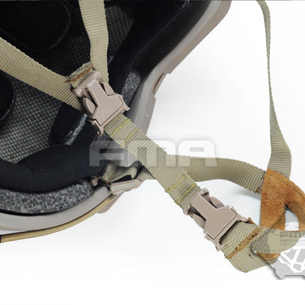 FMA Ops Core Helmet Suspension Chin Extender Strap - Tan
