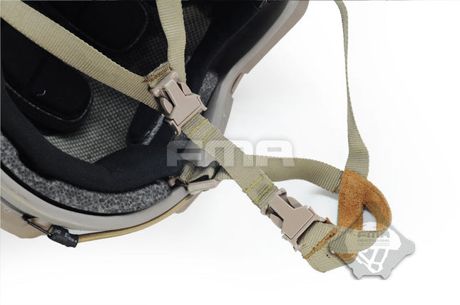FMA Ops Core Helmet Suspension Chin Extender Strap - Tan