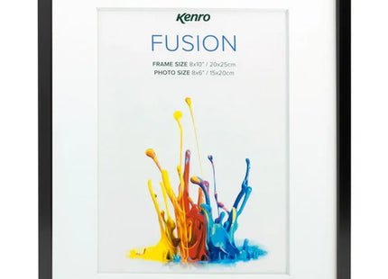 Kenro Fusion Classic Photo Frame 9x6" - Black