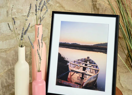 Kenro Fusion Classic Photo Frame 9x6" - Black