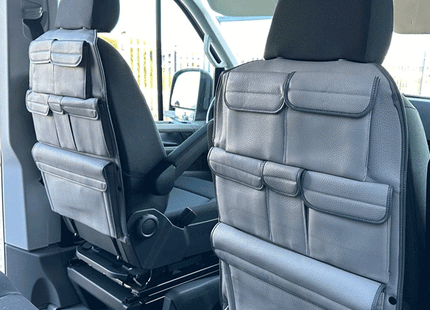 For VW Crafter / ManTGE,  Captain seats Van or Campervan back Seat storage Organiser, Van-x premium