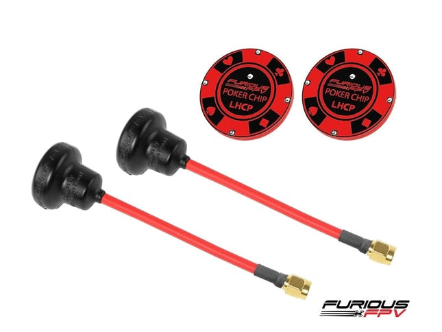 Furious FPV - PokerGoda Long Range DJI LHCP Antenna Pack