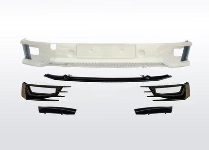 For VW T5.1 Transporter Front Sportline Spoiler & Splitter – T5-X Styling, Painted & Ready to Fit | Van-X