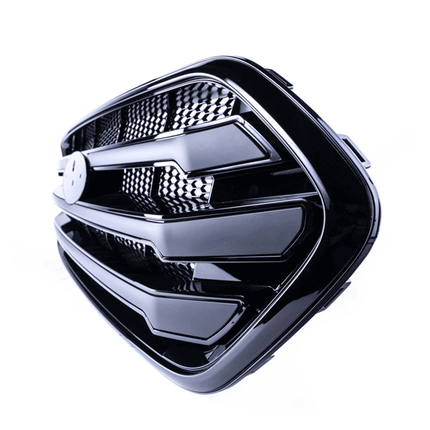 For Ford Transit Custom Front Grille – OEM Style, New Shape, Gloss Black Base – Pre-Painted & Ready to Install