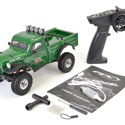 FTX OutBack Mini X Texan 1/18 Trail Crawler Brushed 4WD RTR (Grey / Green)