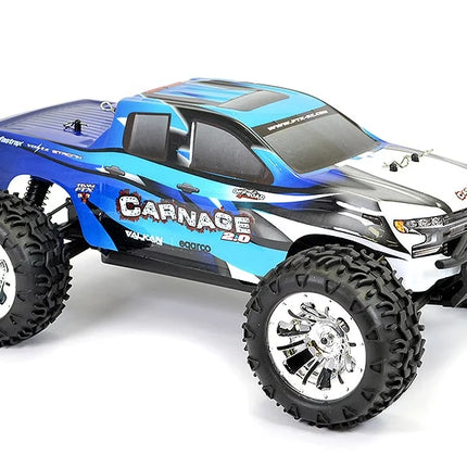 FTX Carnage 2.0 1/10 4WD Brushed Truck RTR (Blue / Red)