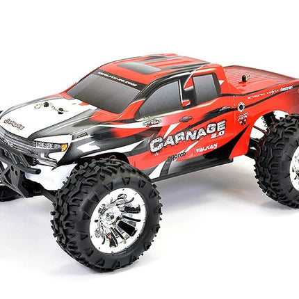 FTX Carnage 2.0 1/10 4WD Brushed Truck RTR (Blue / Red)