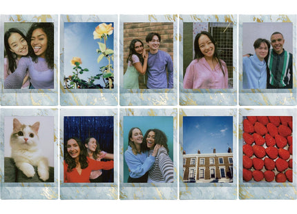 Fujifilm Instax Mini Instant Photo Film - Blue Marble