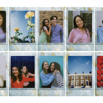 Fujifilm Instax Mini Instant Photo Film - Blue Marble