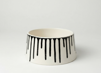 The Dog's Pollox Black Drip Bowl