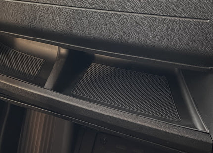 For Fiat Ducato / RAM Promaster Lower Dashboard Rubber Inserts/Mats Black | Auto-Trail Motorhome & Camper | Van-X