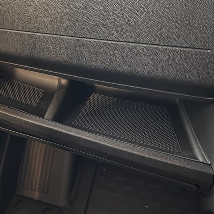 For Fiat Ducato RAM ProMaster Lower Dashboard Rubber Inserts & Mats – Black