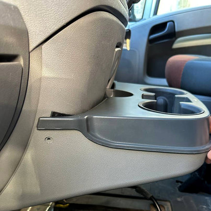 For Vauxhall Movano Cupholder Console - Grey | Van-X
