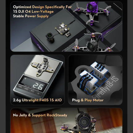 Firefly16 1S Nano Baby V3 Tiny Drone O4