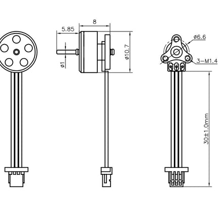 Flash A0802 19000KV Motor