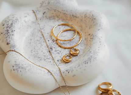 Flower Shaped Jewellery Tray