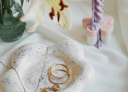 Flower Shaped Jewellery Tray