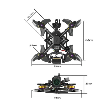 Flywoo Flybee 16 Drone Kit for O3 lite / O4