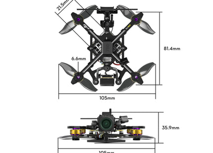 Flywoo Flybee 20 Drone Kit for O3 Lite / O4