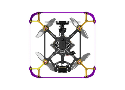 Flytimes 85 HD O4 2S Micro FPV Drone without O4 TBS Crossfire