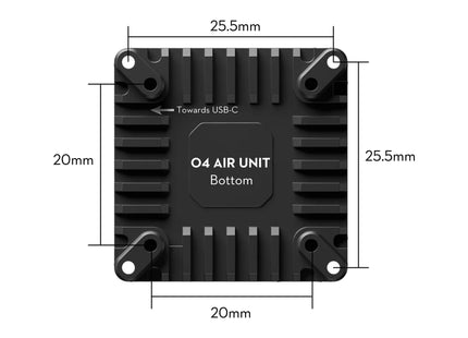 Flywoo O4 Air Unit Cooling CNC Kit