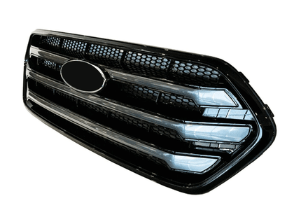 For Ford Transit Custom Front Grille 2018-2023 | Gloss Black Pre-Painted Styling Upgrade | Van-X