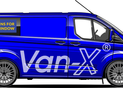 For Ford Transit MK7 Blackout Camper Curtains Black/Black - Create Your Own Bundle | Van-X