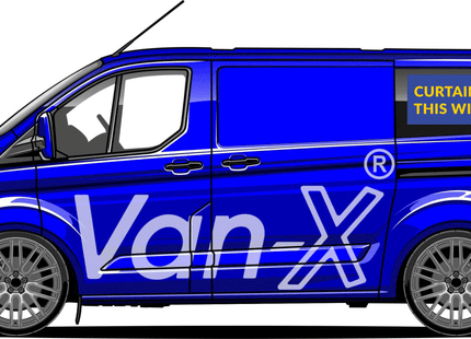 For Ford Transit MK7 Blackout Camper Curtains Black/Black - Create Your Own Bundle | Van-X