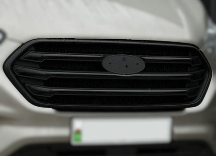 For Ford Transit Custom Front Grille 2018-2023 | Matte Black Pre-Painted Styling Upgrade | Van-X
