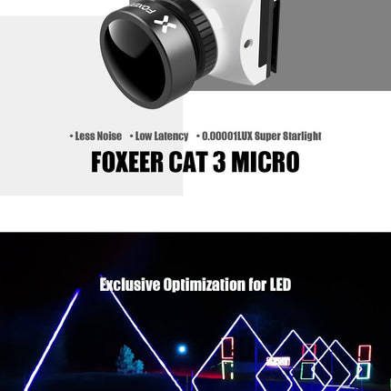 Foxeer Cat 3 Micro - 1200TVL Super Low Light FPV Night Camera