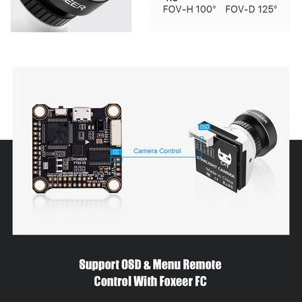 Foxeer Cat 3 Micro - 1200TVL Super Low Light FPV Night Camera