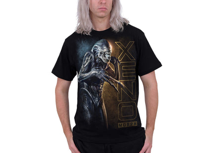 ALIEN - XENO PORTRAIT - Front Print T-Shirt Black