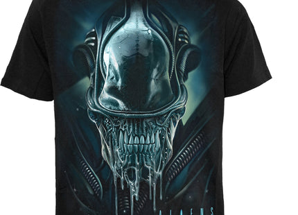 ALIEN - XENO MORPH - Front Print T-Shirt Black