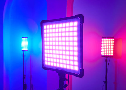 FH50R 1'x1' Flexible Handheld RGB LED Studio Light Panel