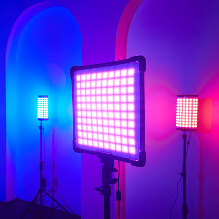 FH50R 1'x1' Flexible Handheld RGB LED Studio Light Panel