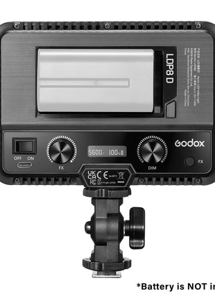 Godox LDP8Bi Bi-Colour On-Camera LED Light