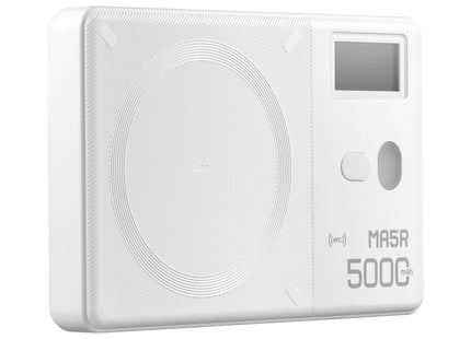 MA5R Magnetic Full-Colour RGB Light Manel With Wireless Charging (White)