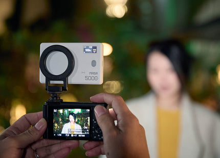 MA5R Magnetic Full-Colour RGB Light Manel With Wireless Charging (White)