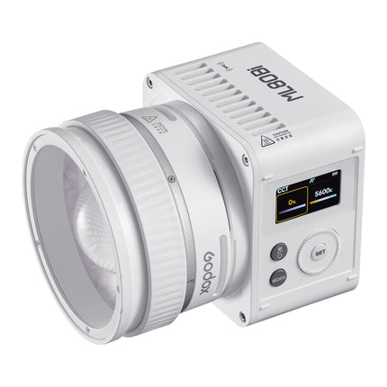 ML80Bi Compact, Portable LED Video Light with ML-Z Zoom Reflector