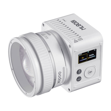 ML80Bi Compact, Portable LED Video Light with ML-Z Zoom Reflector