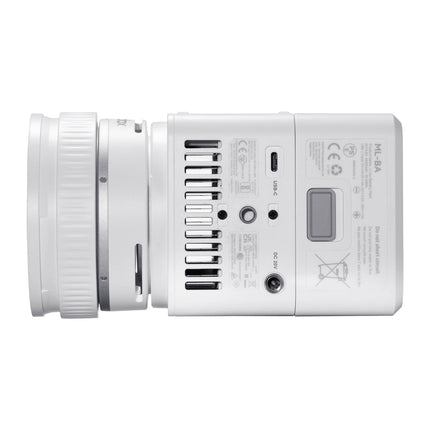 ML80Bi Compact, Portable LED Video Light with ML-Z Zoom Reflector