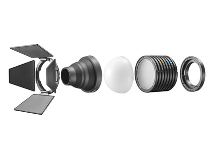 KNOWLED MS60R 2K Super Compact RGB LED Video Light Twin Kit