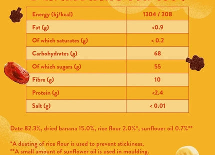 Goodies Banana & Date Fruit Bites 3+ years