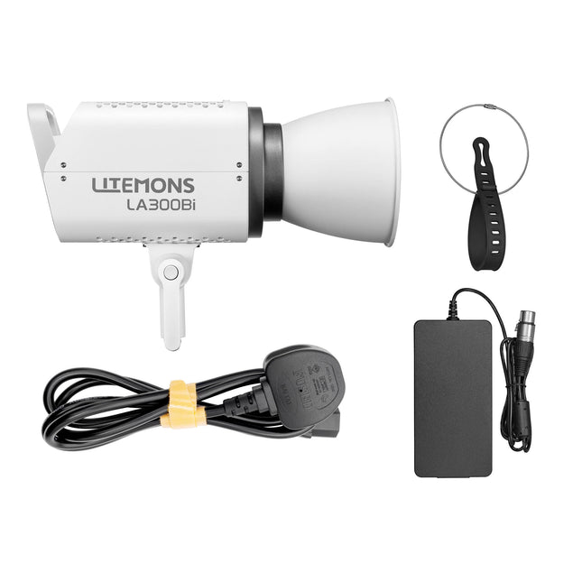 LITEMONS LA300Bi Variable Colour Temperature Bi-Colour COB LED Studio Light