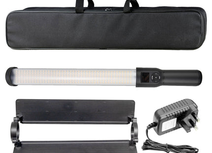 Godox LC500 HandHeld LED Video Light Stick & Barn Door