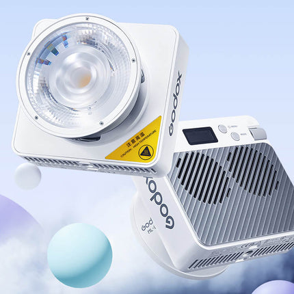 ML100R Compact Portable RGB LED Video Light with ML-L15 Lens Reflector