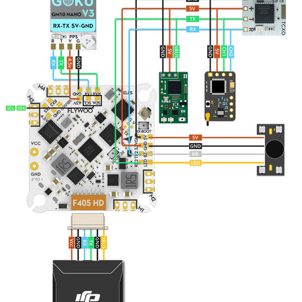 GOKU F405 HD 1-2S 12A ELRS 2.4g AIO V2 (ICM42688)